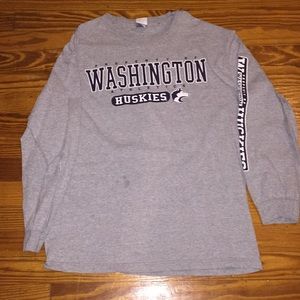 Washington huskies long sleeve shirt